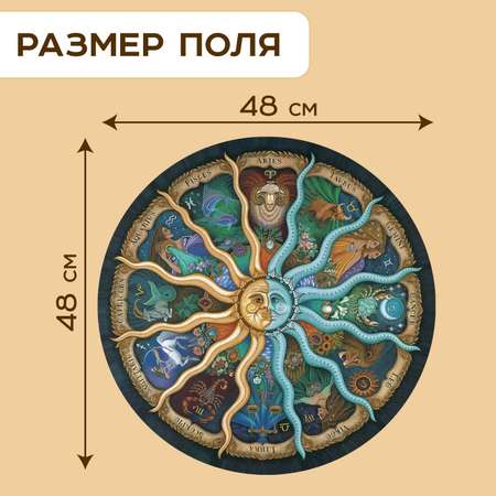 Круглый пазл Puzzle Time «Зодиак» 500 деталей