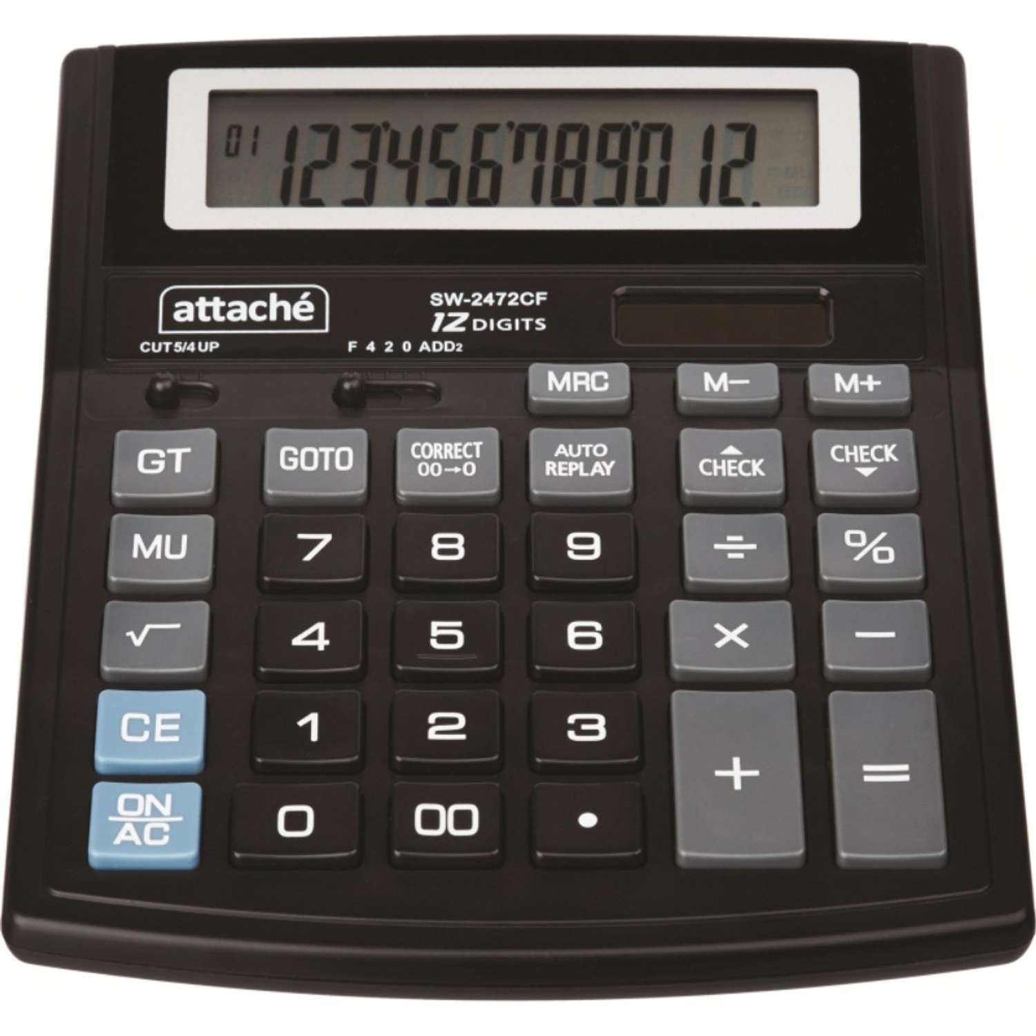 Калькулятор Attache настольный полноразмерный 11 разрядный 1 шт - фото 1