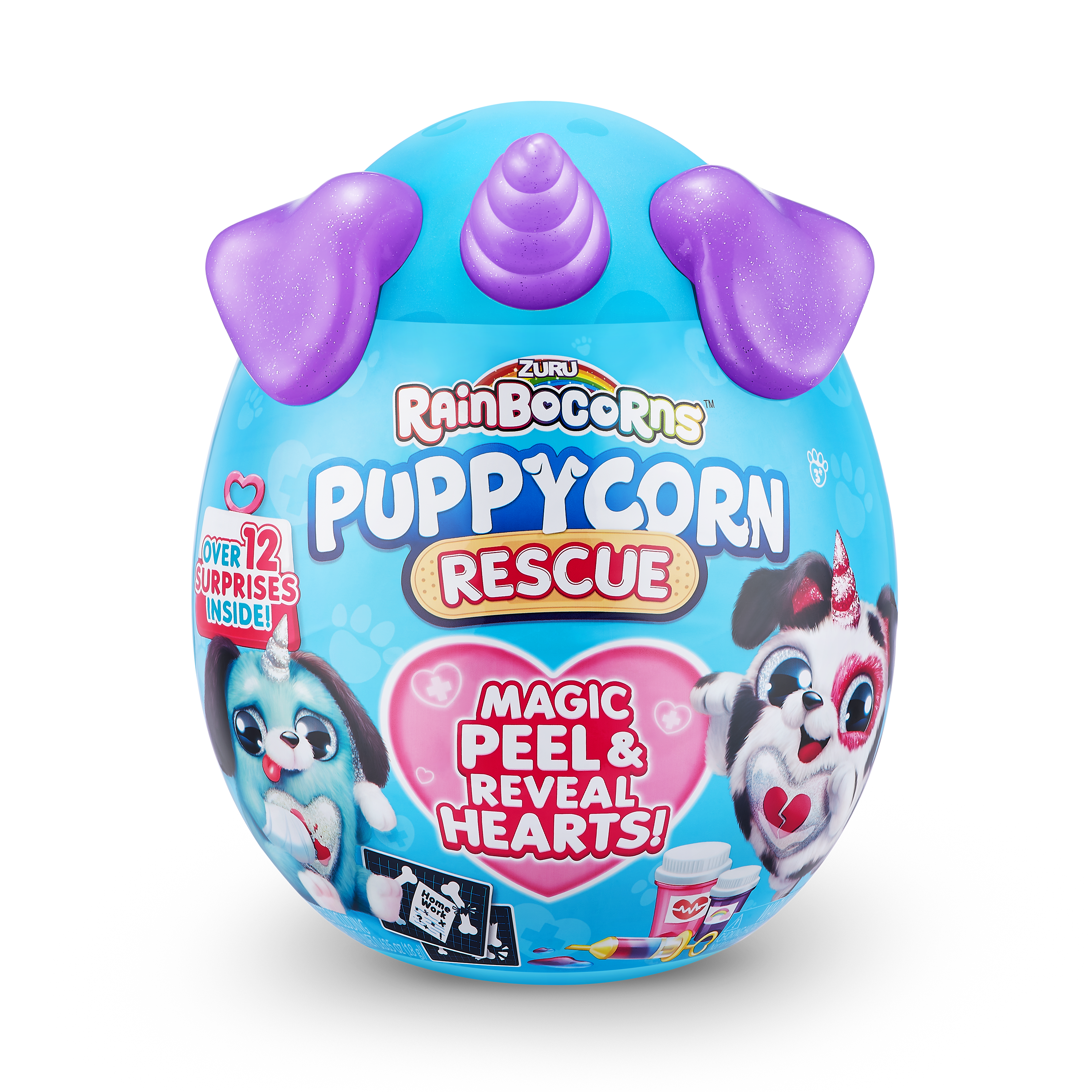 Игрушка сюрприз Zuru Rainbocorns Puppycorn Rescue мини питомец щенок единорог - фото 14