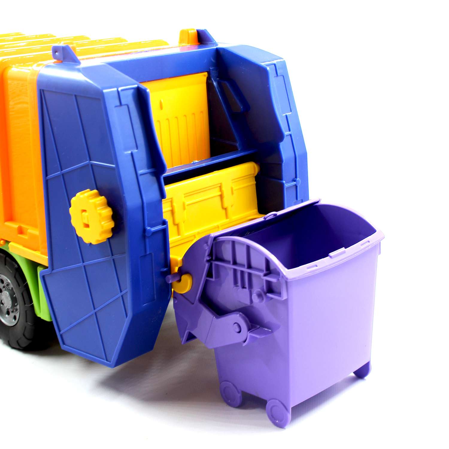 Большая машина Акрос мусоровоз Colorplast длина 58 см 0565/01 - фото 5