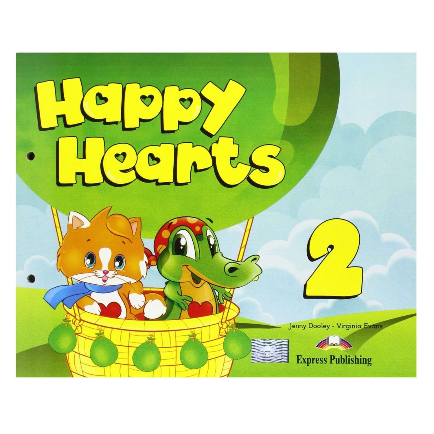 Учебник Express Publishing Happy Hearts 2 Pupils Book (with stickers press outs and optionals) - фото 1