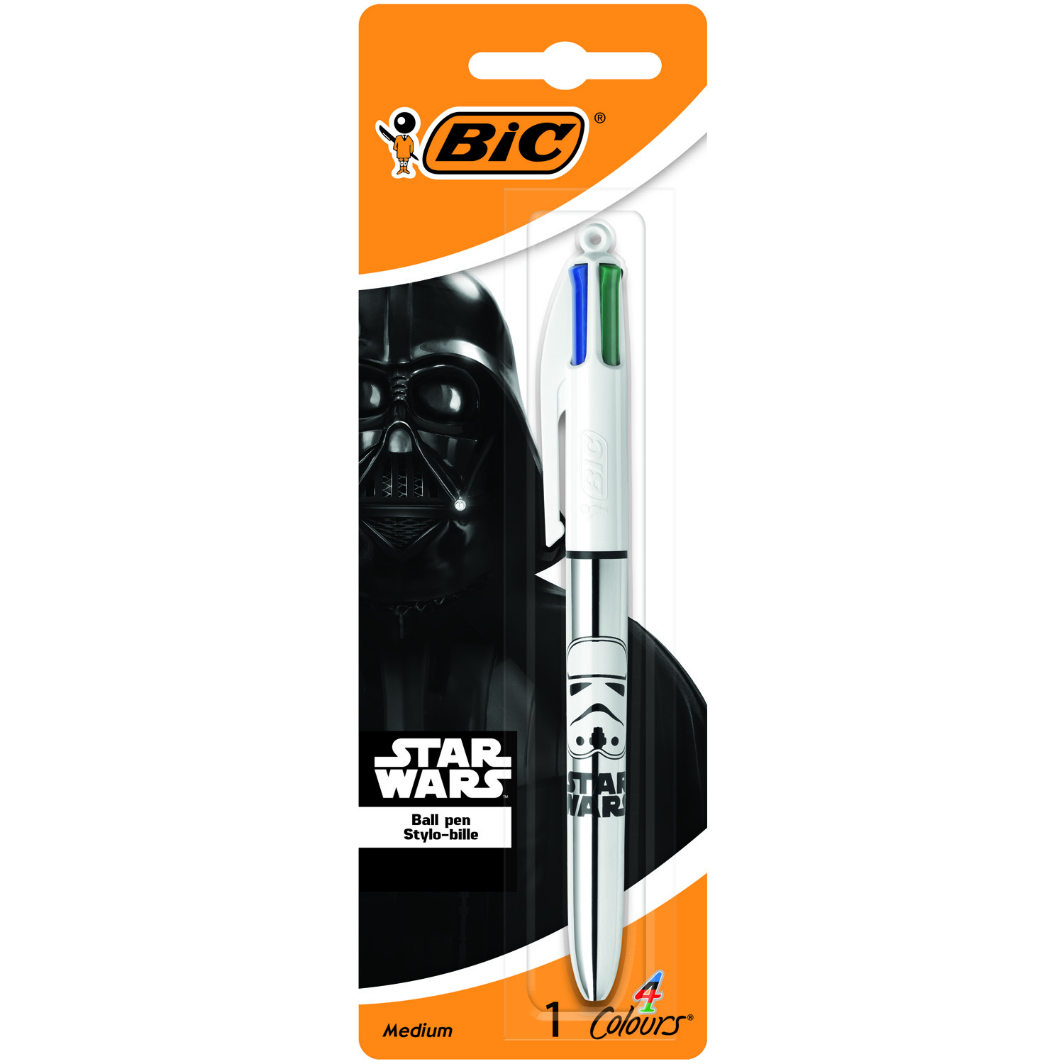 Ручка BIC 4 Цвета Star wars - фото 2