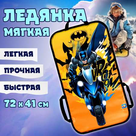 Ледянка 1TOY WB Бэтмен 72х41 см прямоугольная мягкая