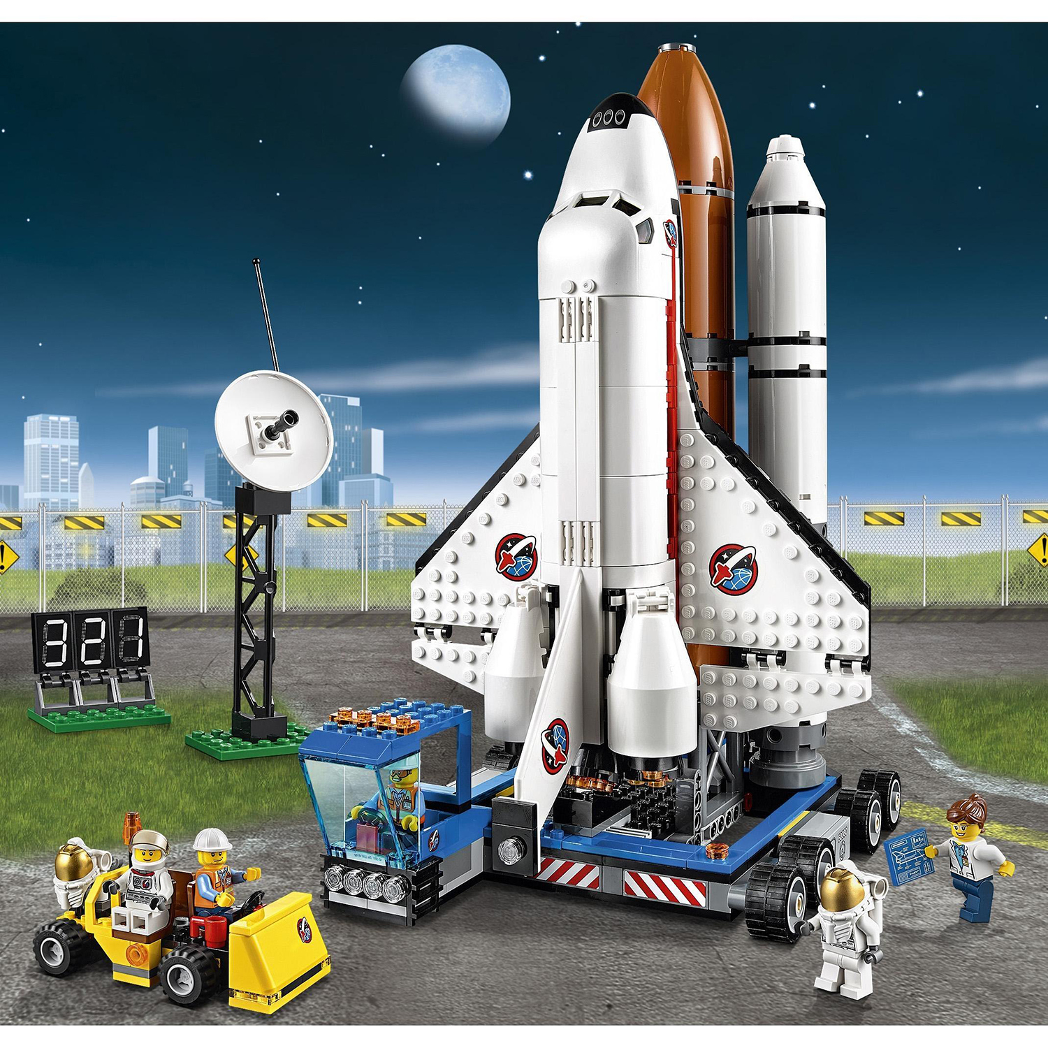 Конструктор LEGO City Space Port Космодром (60080) - фото 4