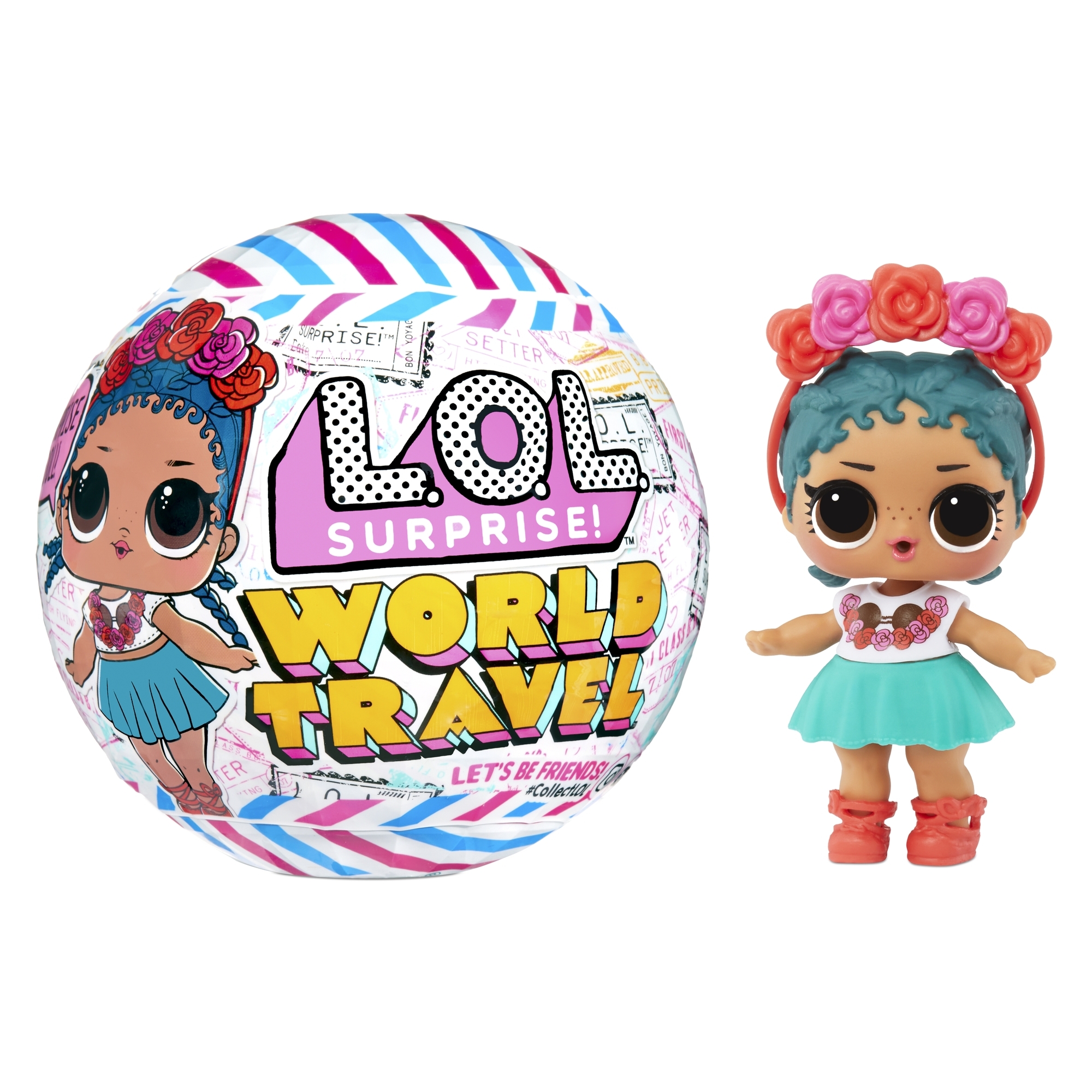 Игрушка в шаре L.O.L. Surprise Travel Tots в непрозрачной упаковке (Сюрприз) 576006EUC 576006EUC - фото 8