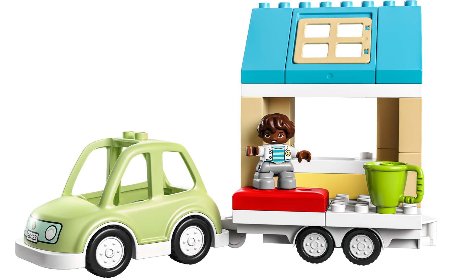 Конструктор LEGO DUPLO «Семейный дом на колесах» 31 деталь 10986 - фото 3