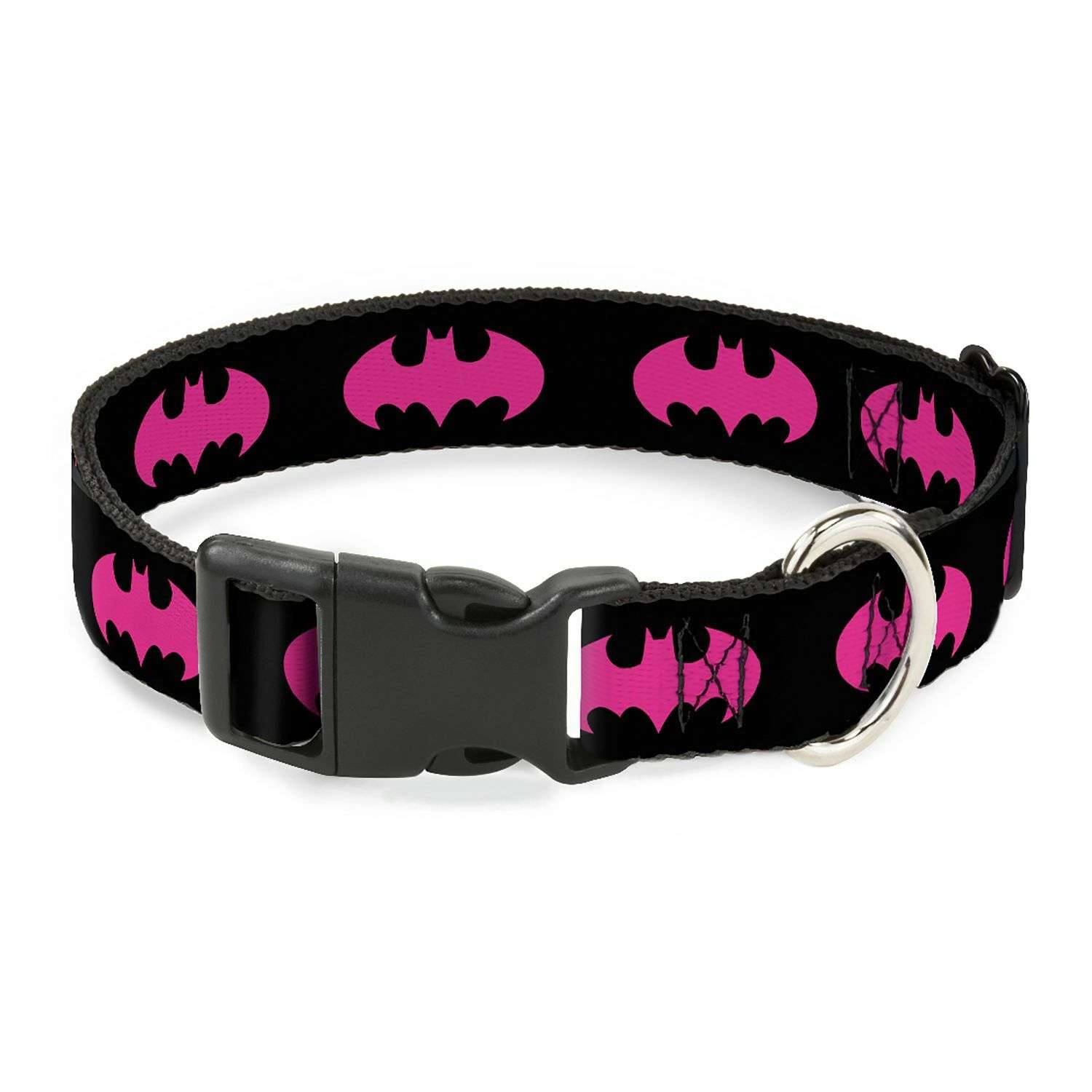 Ошейник для собак Buckle-Down Бэтмен S Розовый - фото 1