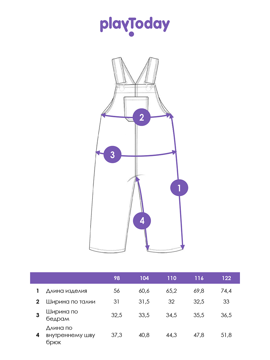 Полукомбинезон PlayToday 12522264 - фото 7