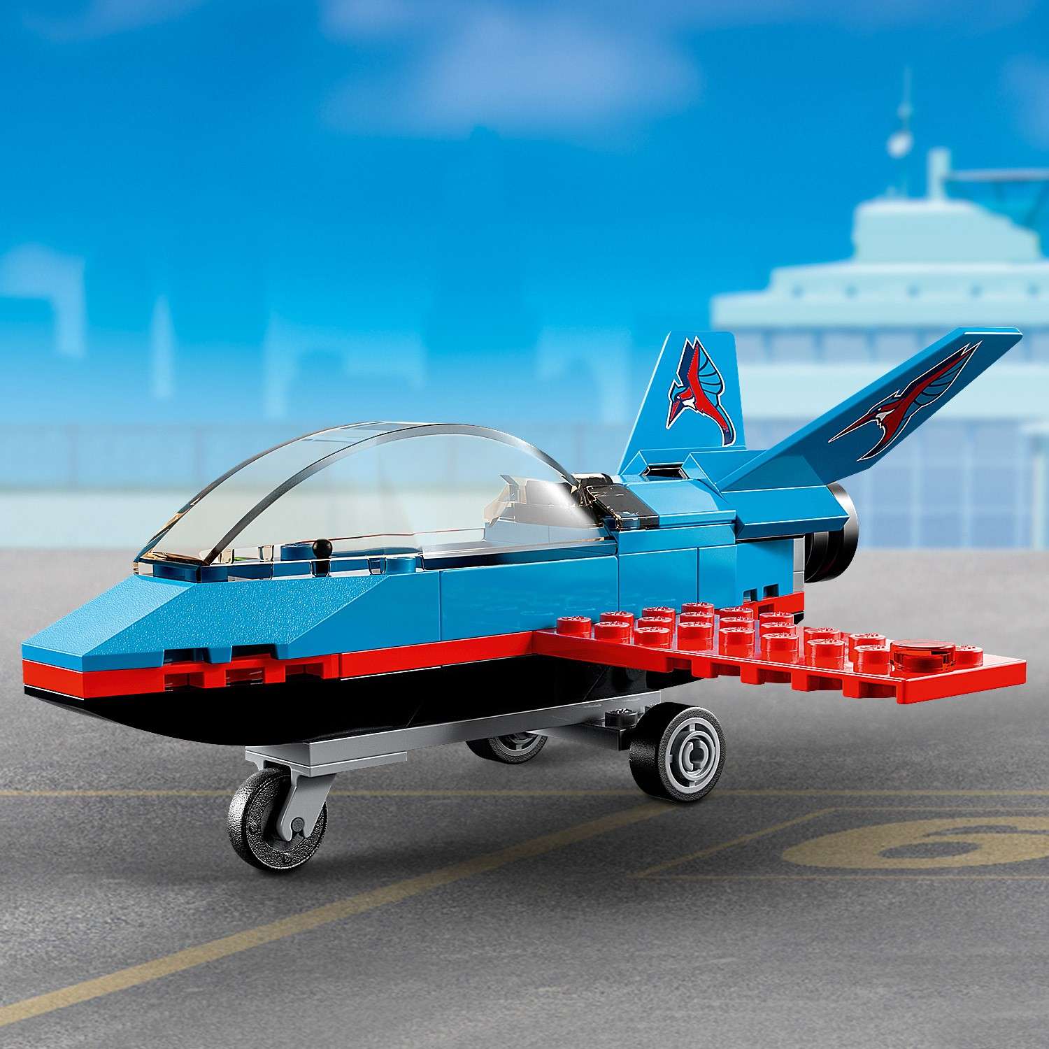 Конструктор LEGO City Great Vehicles Трюковый самолёт 60323 - фото 5