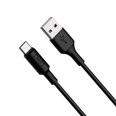 Дата-кабель HOCO кабель RA1 USB - Type-C 3A черный