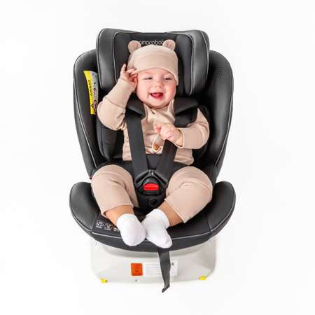 Автокресло детское CHAMPION AmaroBaby Isofix класс D группа 0+/1/2/3 черный