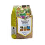 Песок кварцевый ДОЛИНА ПЛОДОРОДИЯ фракция 0.1-0.3 мм 1.5кг