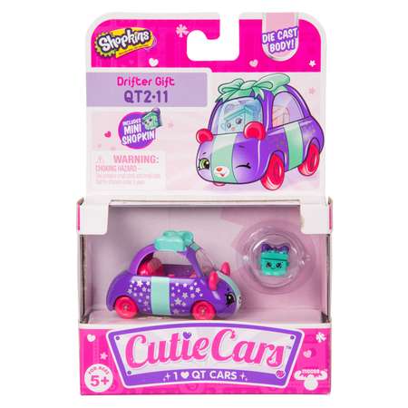 Машинка Cutie Cars с мини-фигуркой Shopkins S3 Подарок