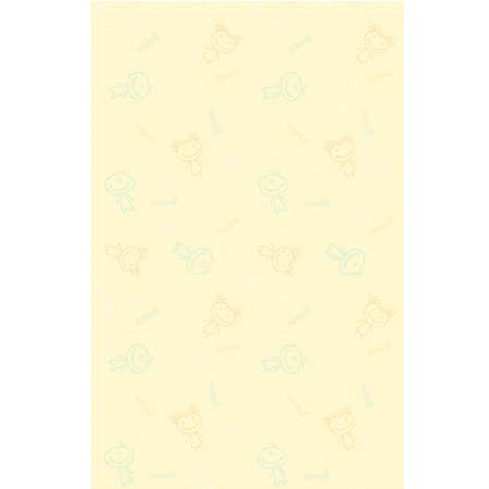 Клеенка Витоша подкладная с ПВХ покрытием с рисунком Желтая