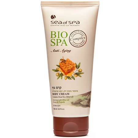 Крем для тела Sea of Spa Bio Spa с оливковым маслом медом и прополисом 180 мл