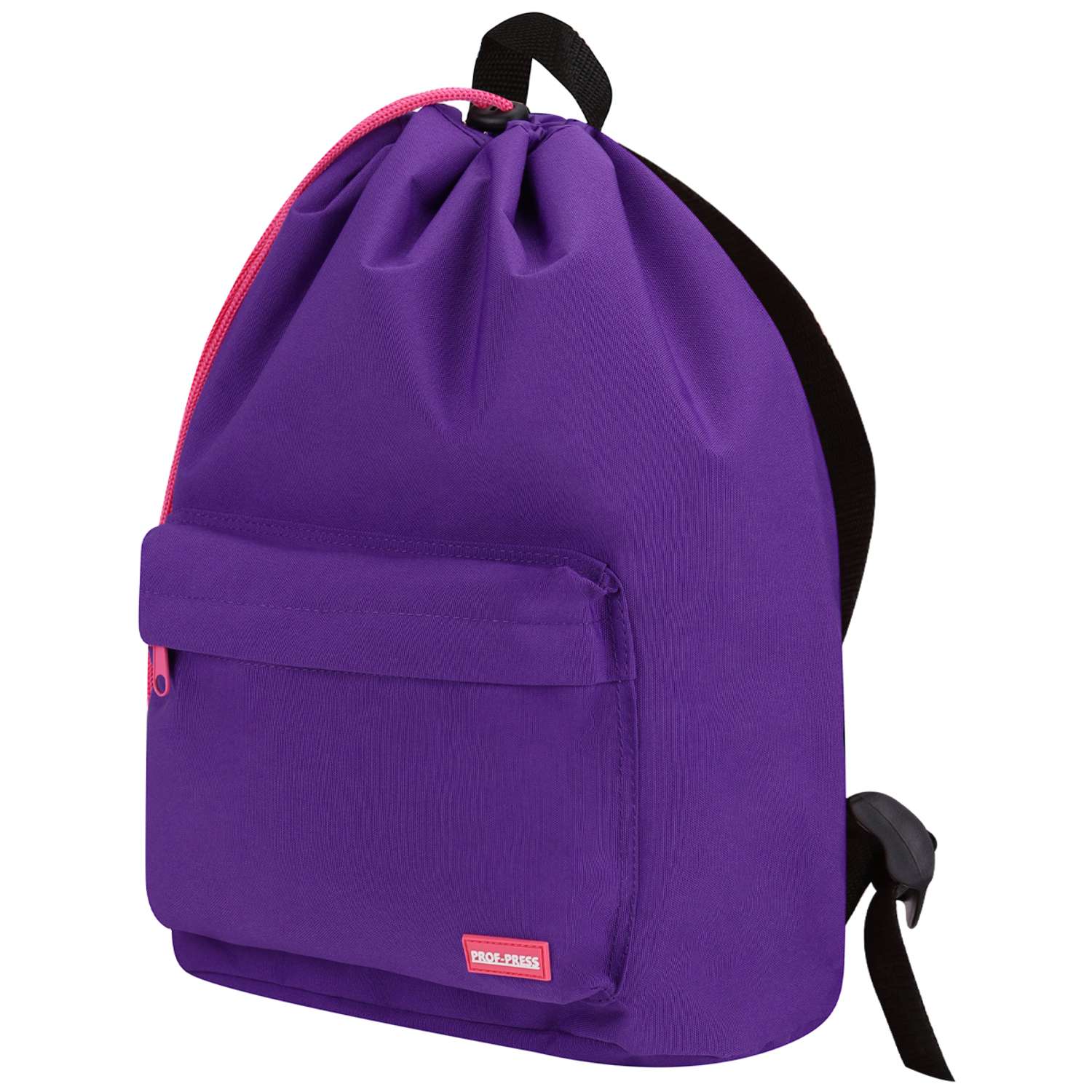Рюкзак на шнурке Проф-Пресс Violet style цвет фиолетовый размер 26x40x17 см - фото 1