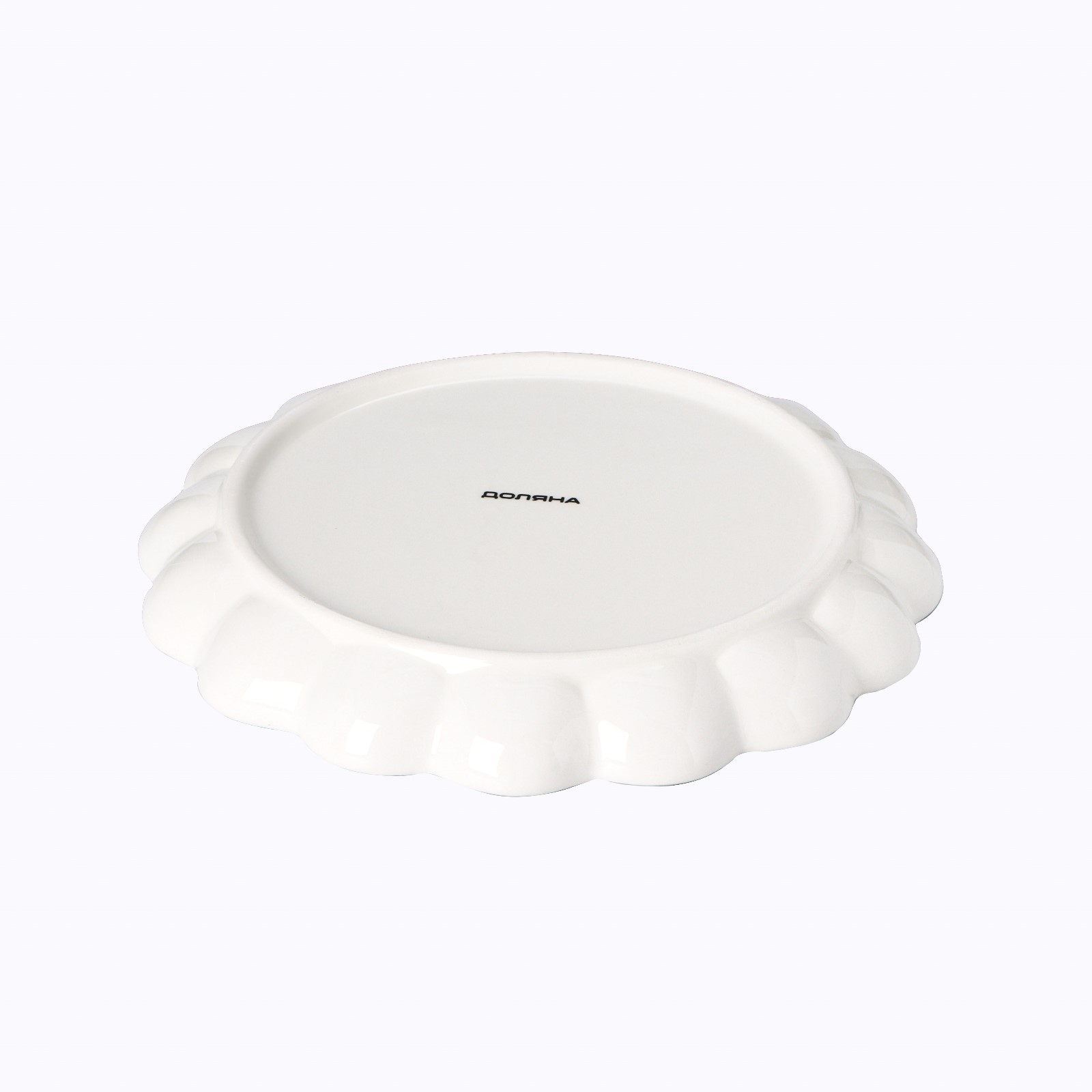 Блюдо Доляна сервировочное «Дракоша» 20×20×2.5 см цвет белый - фото 3