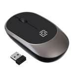 Мышь OKLICK 535MW черный/серый оптическая (1000dpi) беспроводная USB (2but)