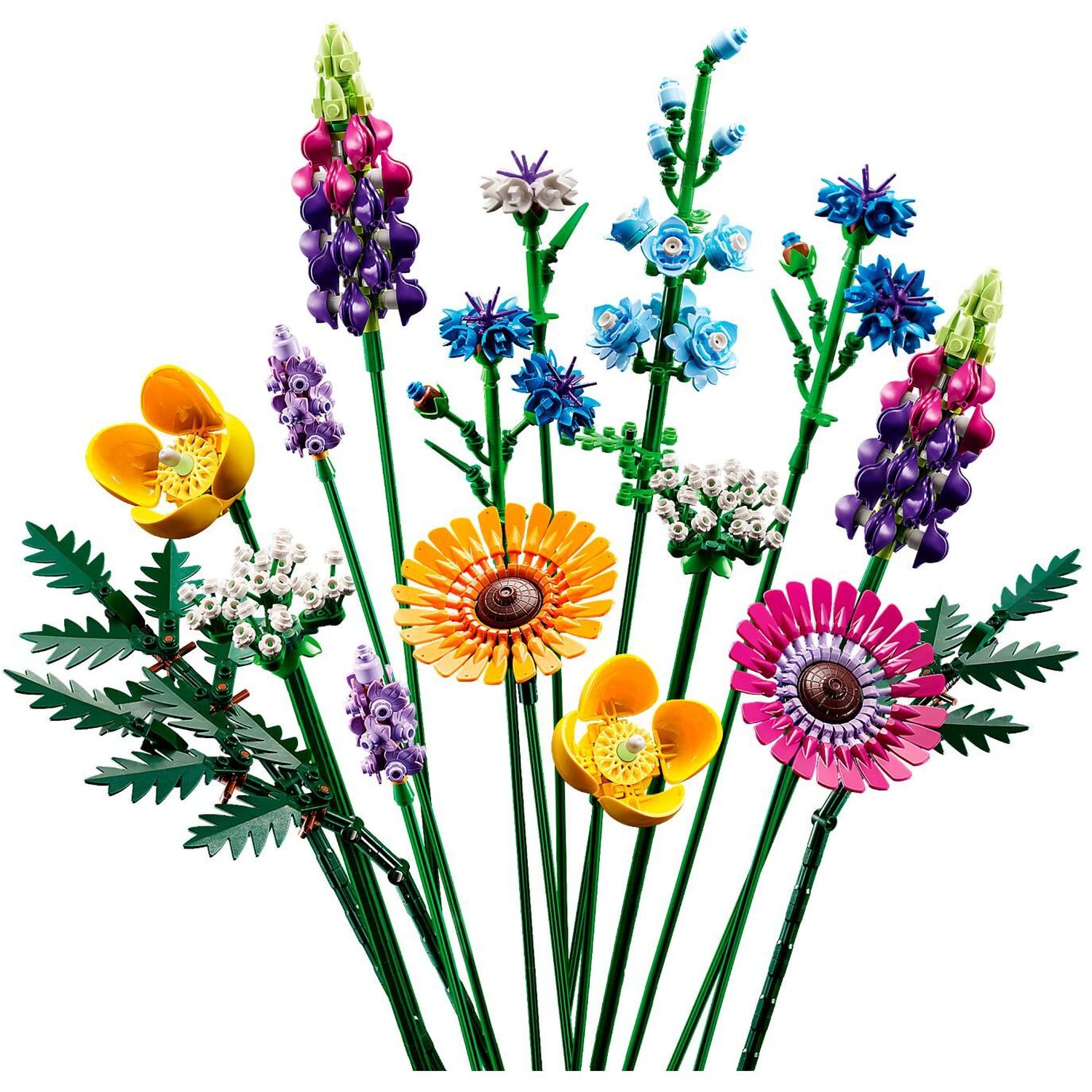 Конструктор LEGO Icons Wildflower Bouquet 10313 - фото 4