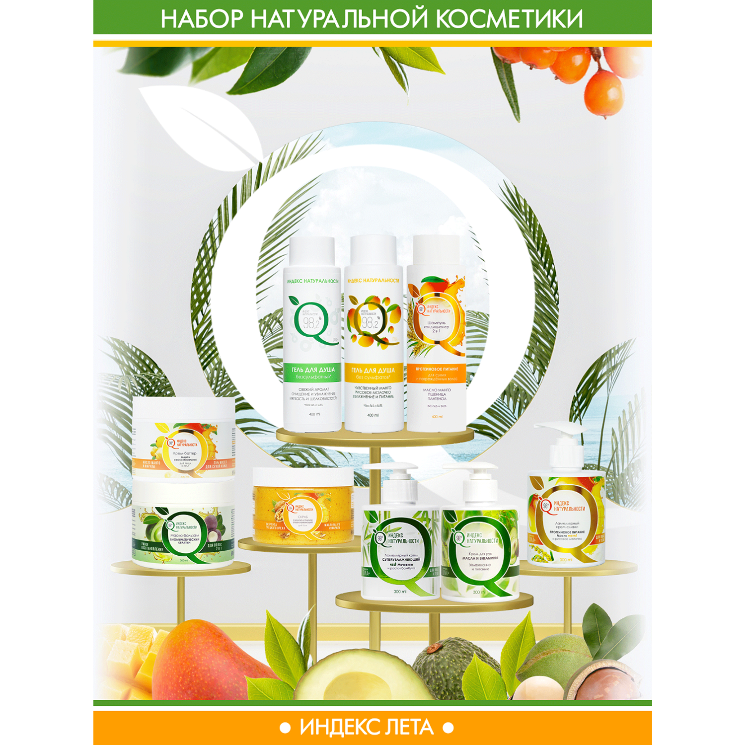 Косметика индекс натуральности