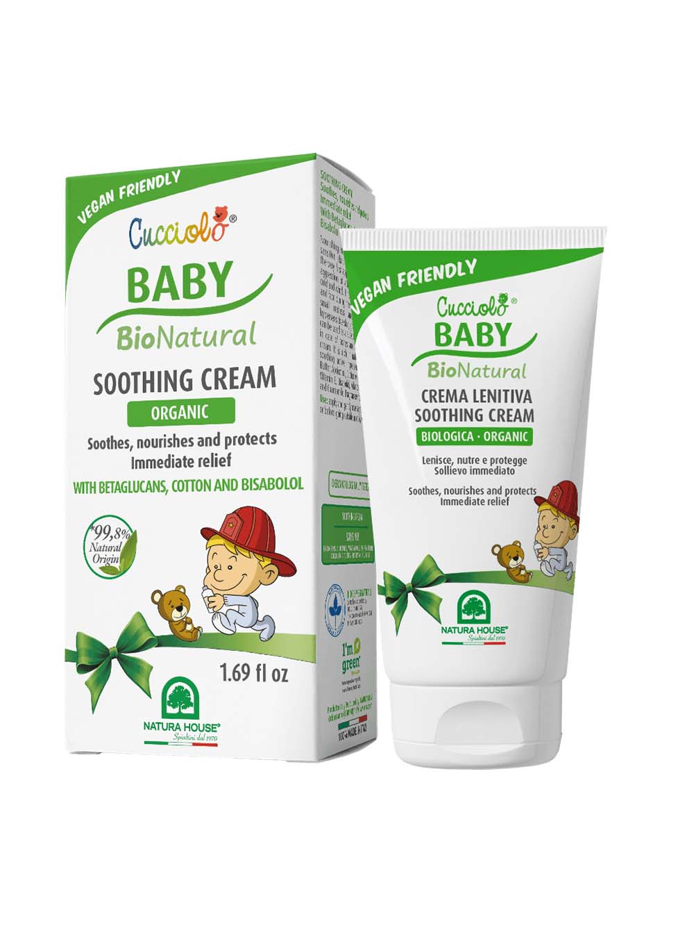 Крем Natura House Cucciolo Baby Bio Natural смягчающий от непогоды 50 мл - фото 15