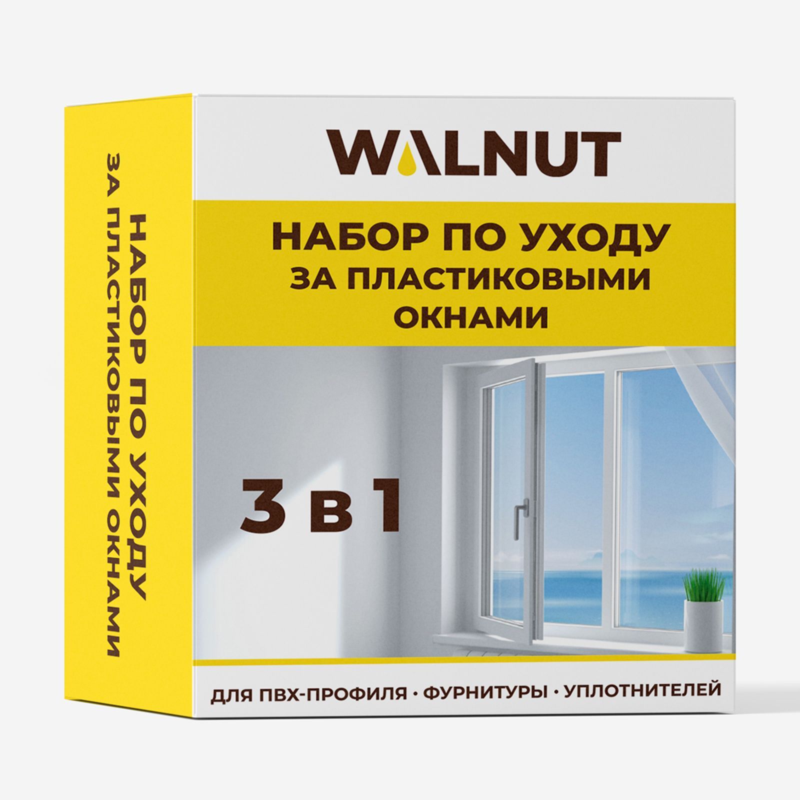 Набор по уходу WALNUT для окон - фото 1