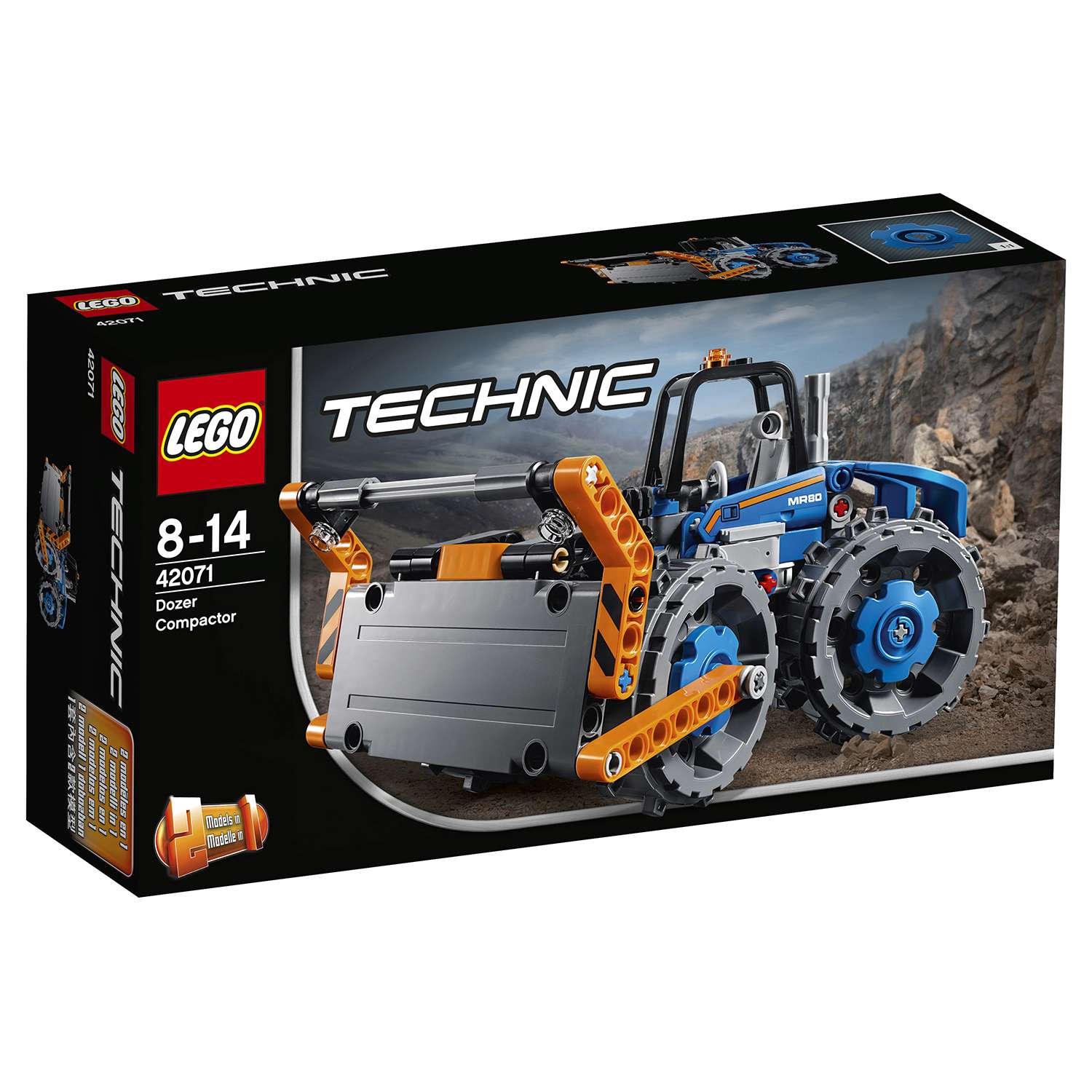 Конструктор LEGO Бульдозер Technic (42071) - фото 2