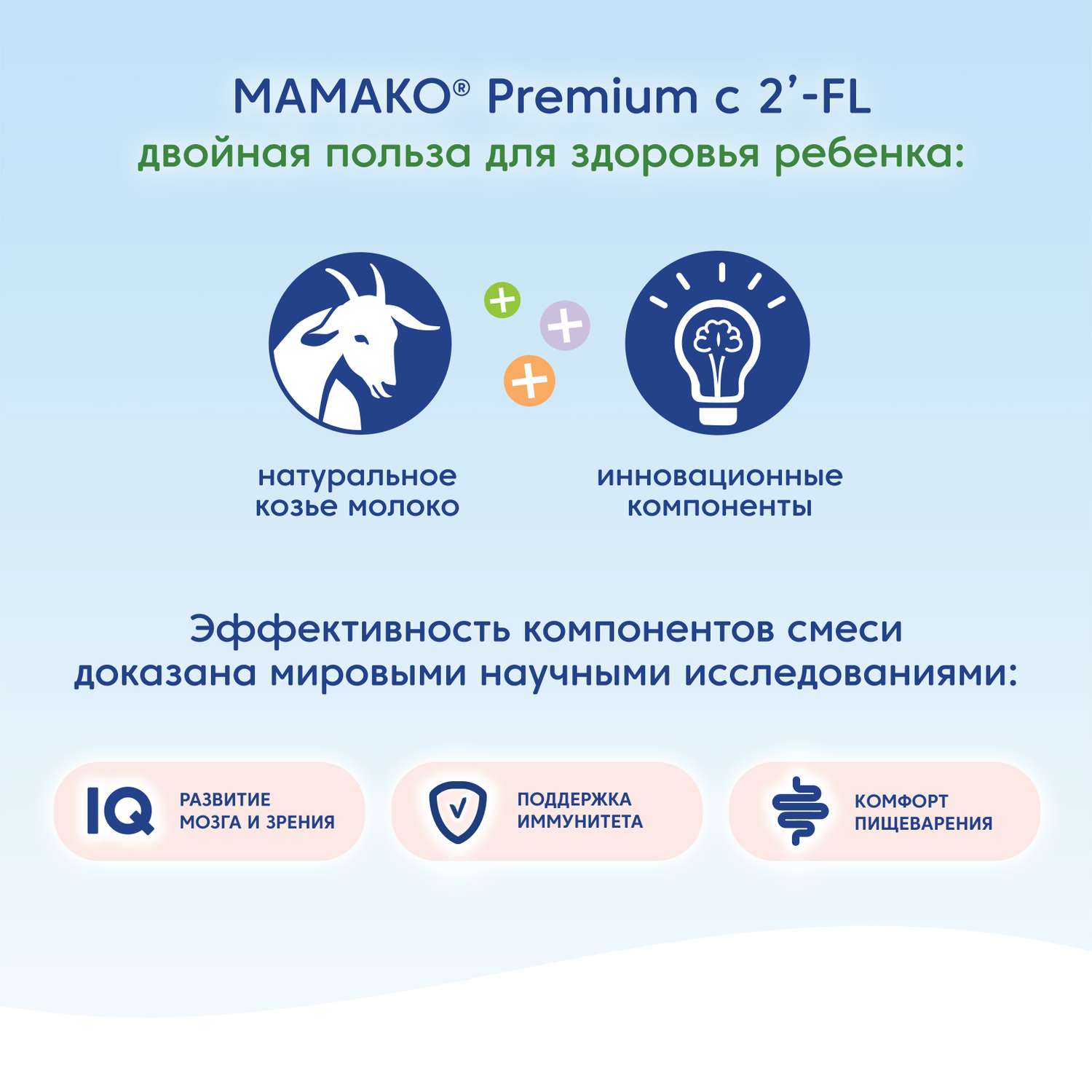 Смесь Мамако 3 Premium на козьем молоке 400г с 12месяцев - фото 2