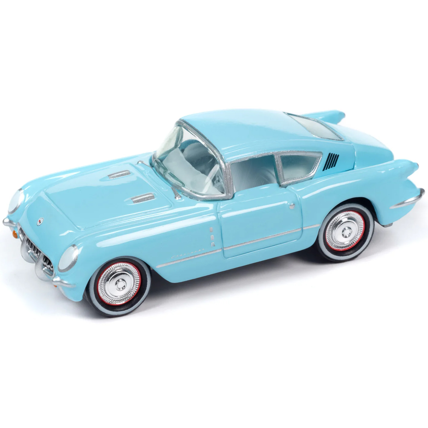 Автомобиль Johnny Lightning 1:64 голубой JLCG032B-R2-N6 - фото 2