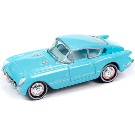 Автомобиль Johnny Lightning 1:64 голубой