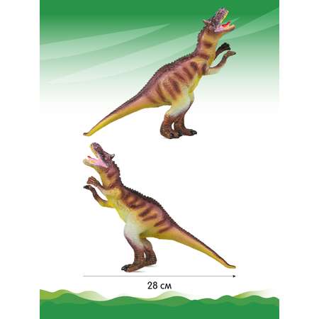 Фигурка динозавра ДЖАМБО эластичная с шероховатостями JB0208328