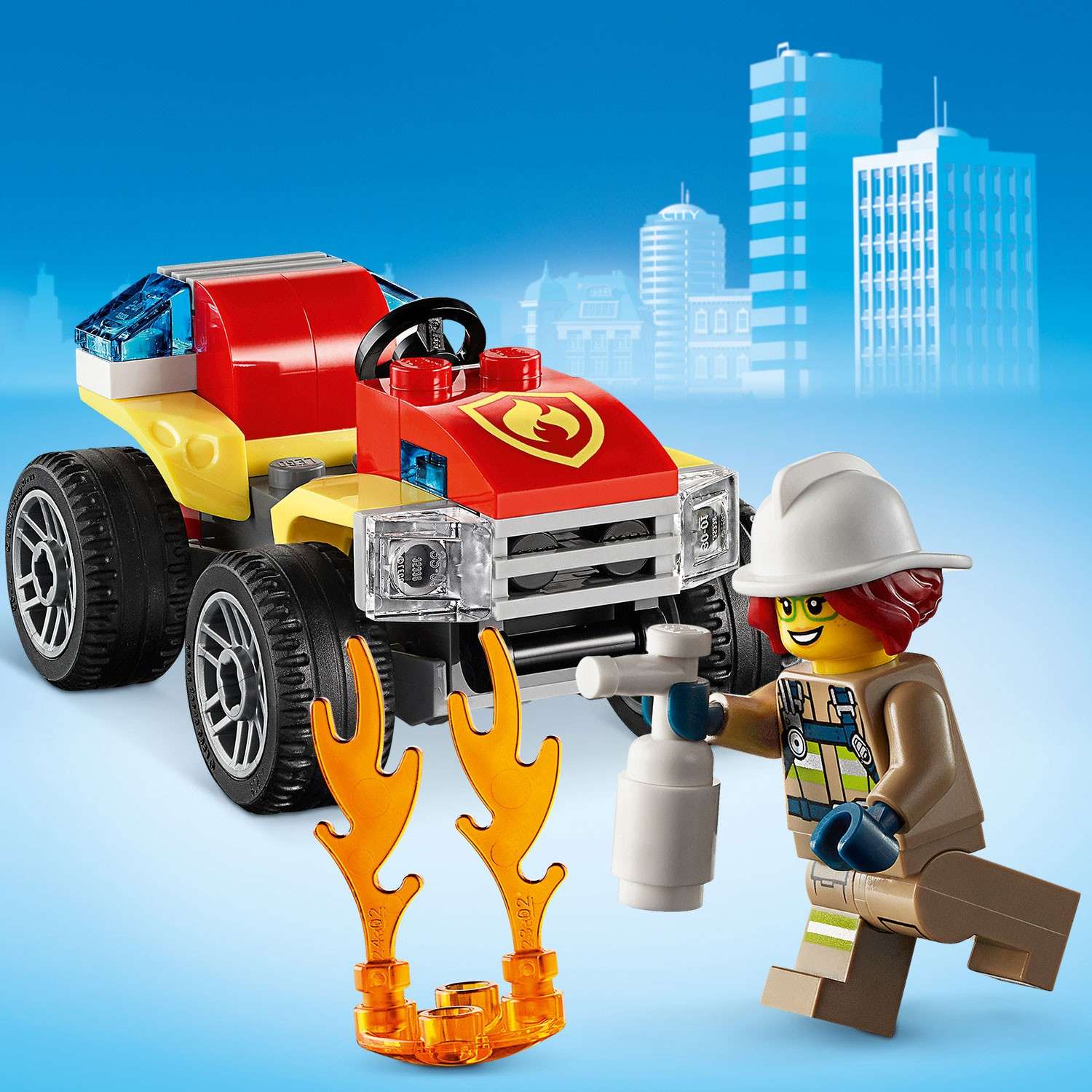 Конструктор LEGO City Fire Пожарный спасательный вертолет 60248 - фото 13