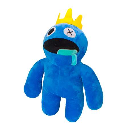 Мягкая игрушка Михи-Михи радужные друзья Rainbow friends Blue синий 80см
