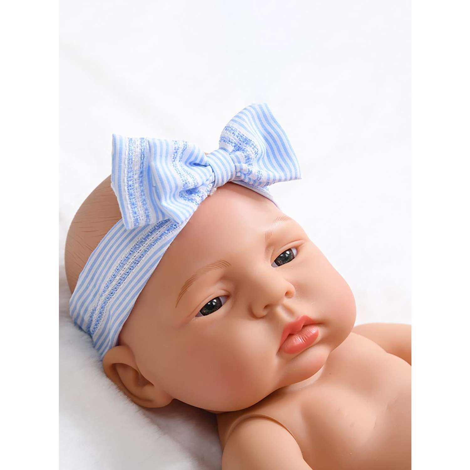 Кукла Реборн Soul Sister виниловая с комплектом одежды и пустышкой пупс для девочек 40 см 44117621 - фото 12