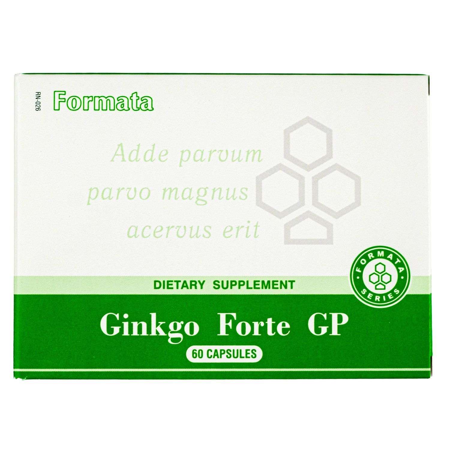 Биологически активная добавка Santegra Ginkgo Forte GP 60капсул - фото 1