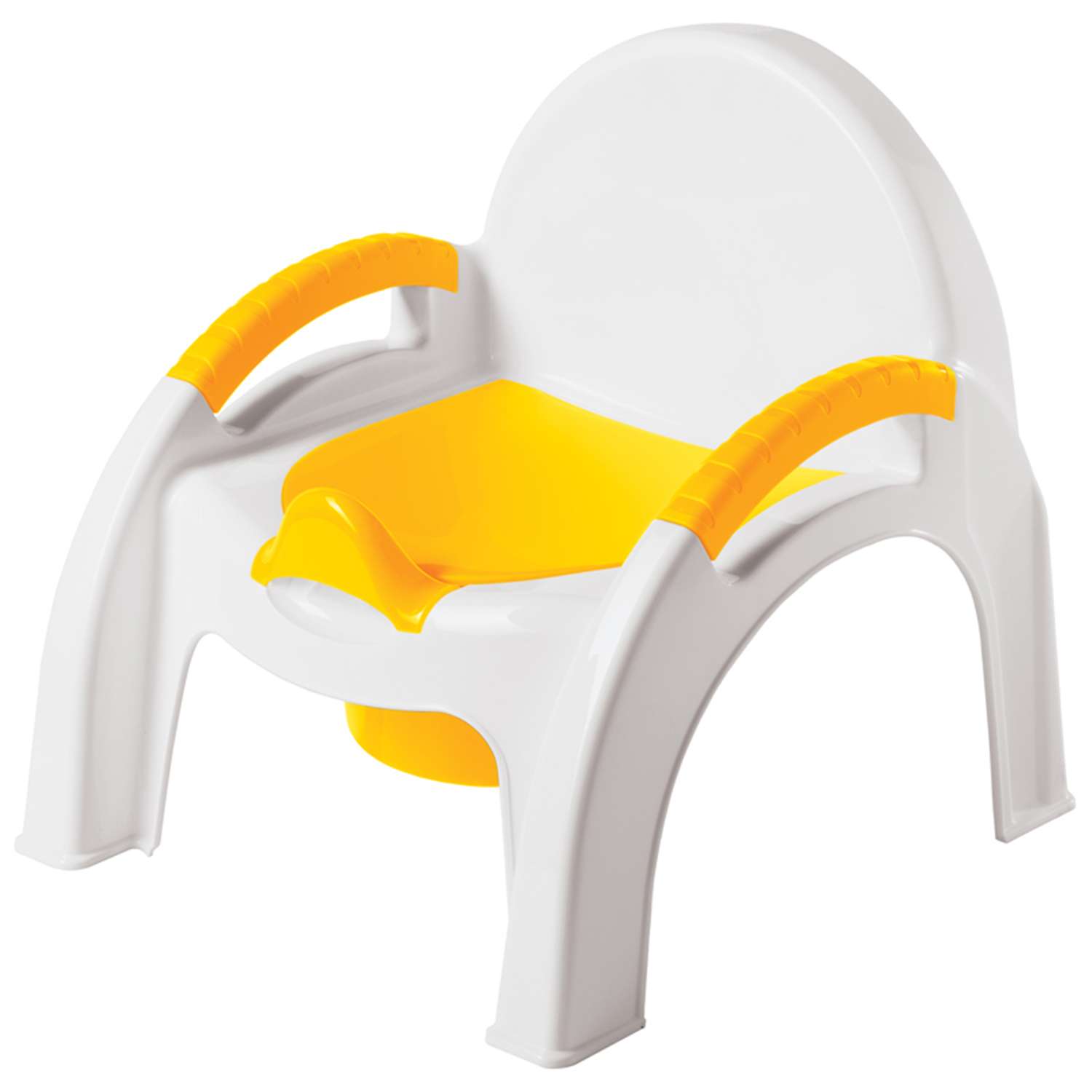 Горшок-стульчик Пластишка Желтый - фото 1