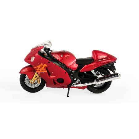 Мотоцикл WELLY 1:18 Suzuki Hayabusa красный