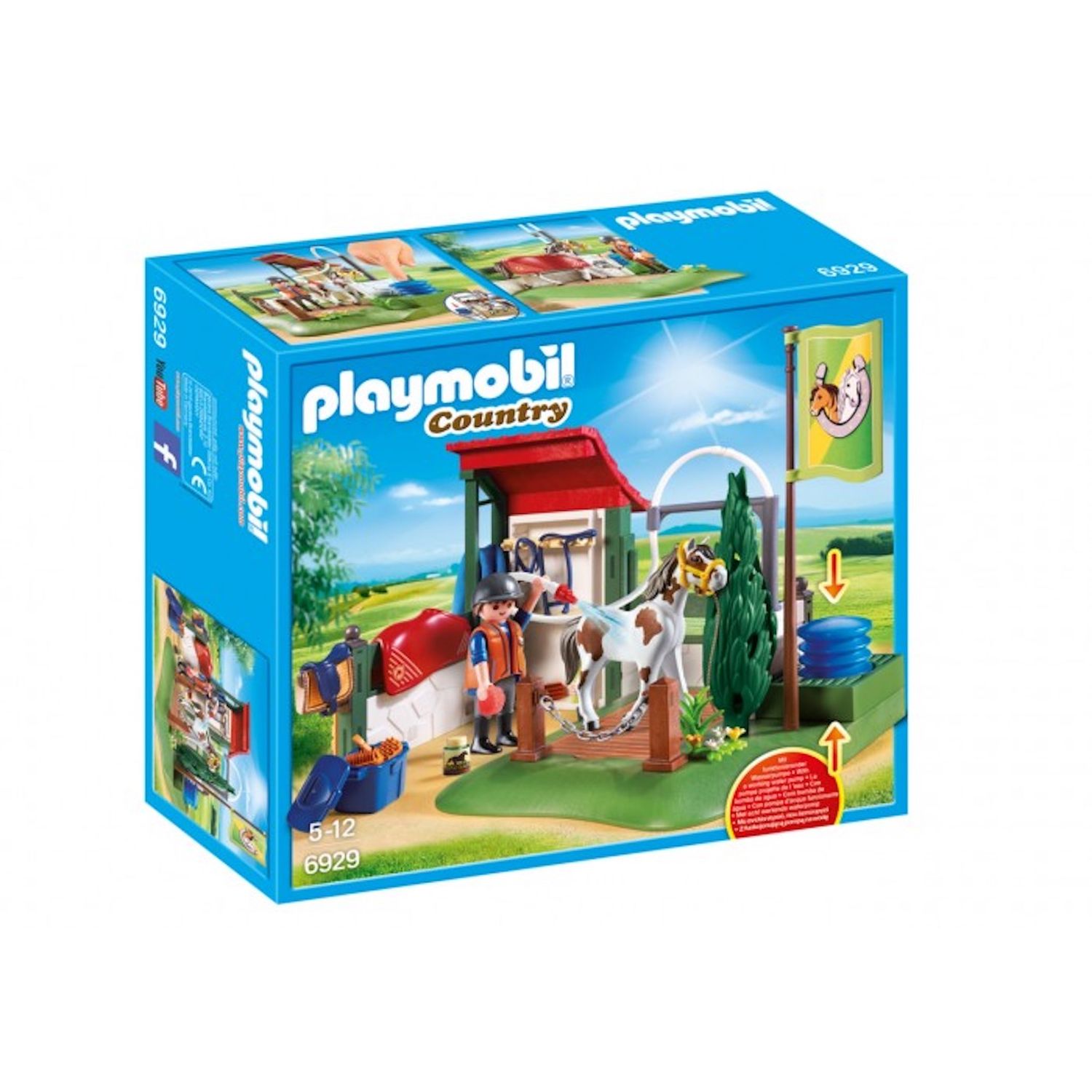 Конструктор Playmobil Грумерская станция для лошадей - фото 4