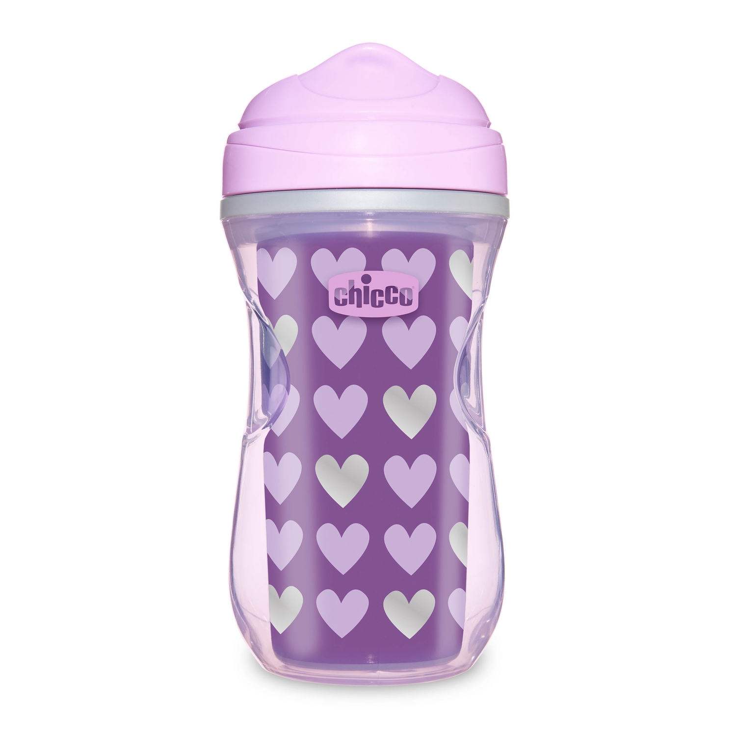 Поильник Chicco Active Cup Фиолетовый 00006981120180 - фото 1