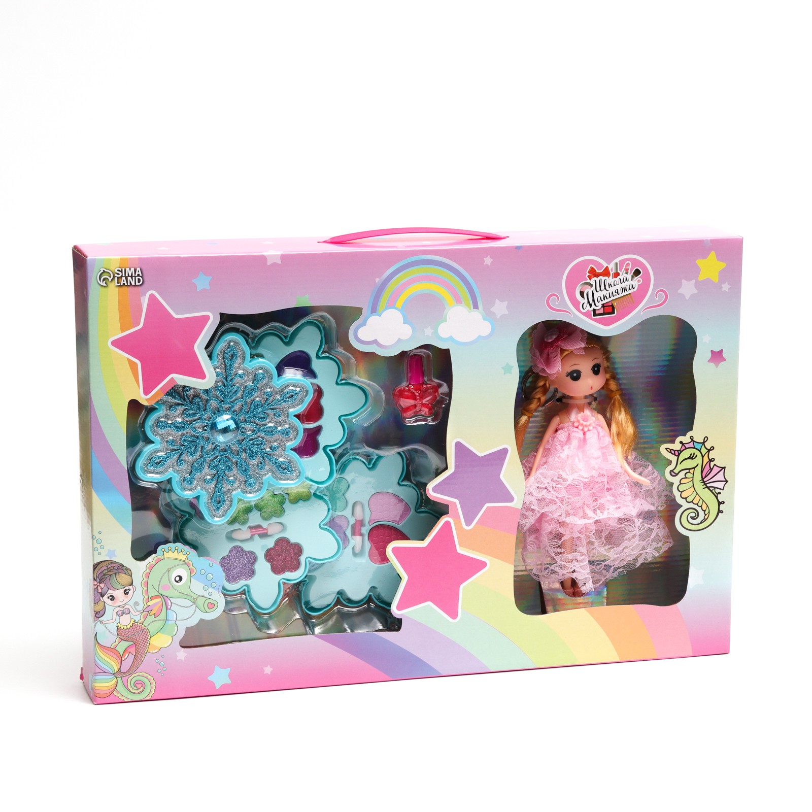 Набор детской косметики Sima-Land Снежинка и куколка - фото 1