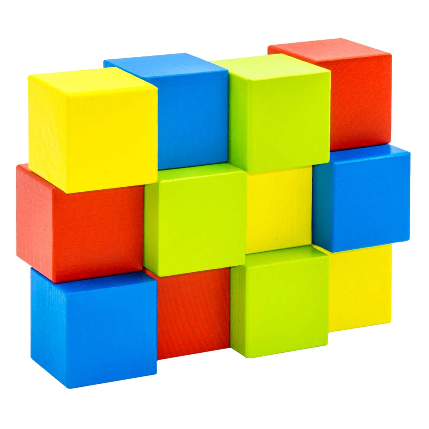 Кубики Alatoys деревянные - фото 2