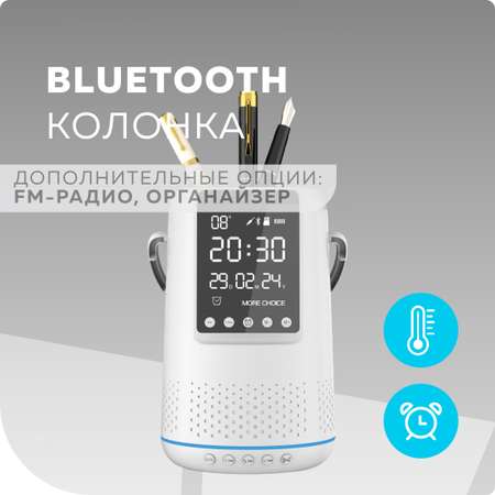 Колонка многофункциональная More Choice BS25 white