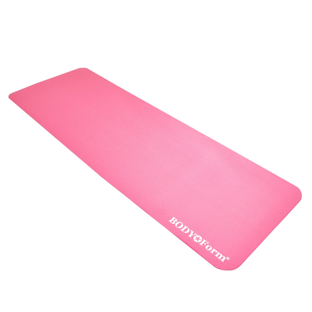 Коврик гимнастический Body Form BF-YM04 183x61x15 mm Розовый