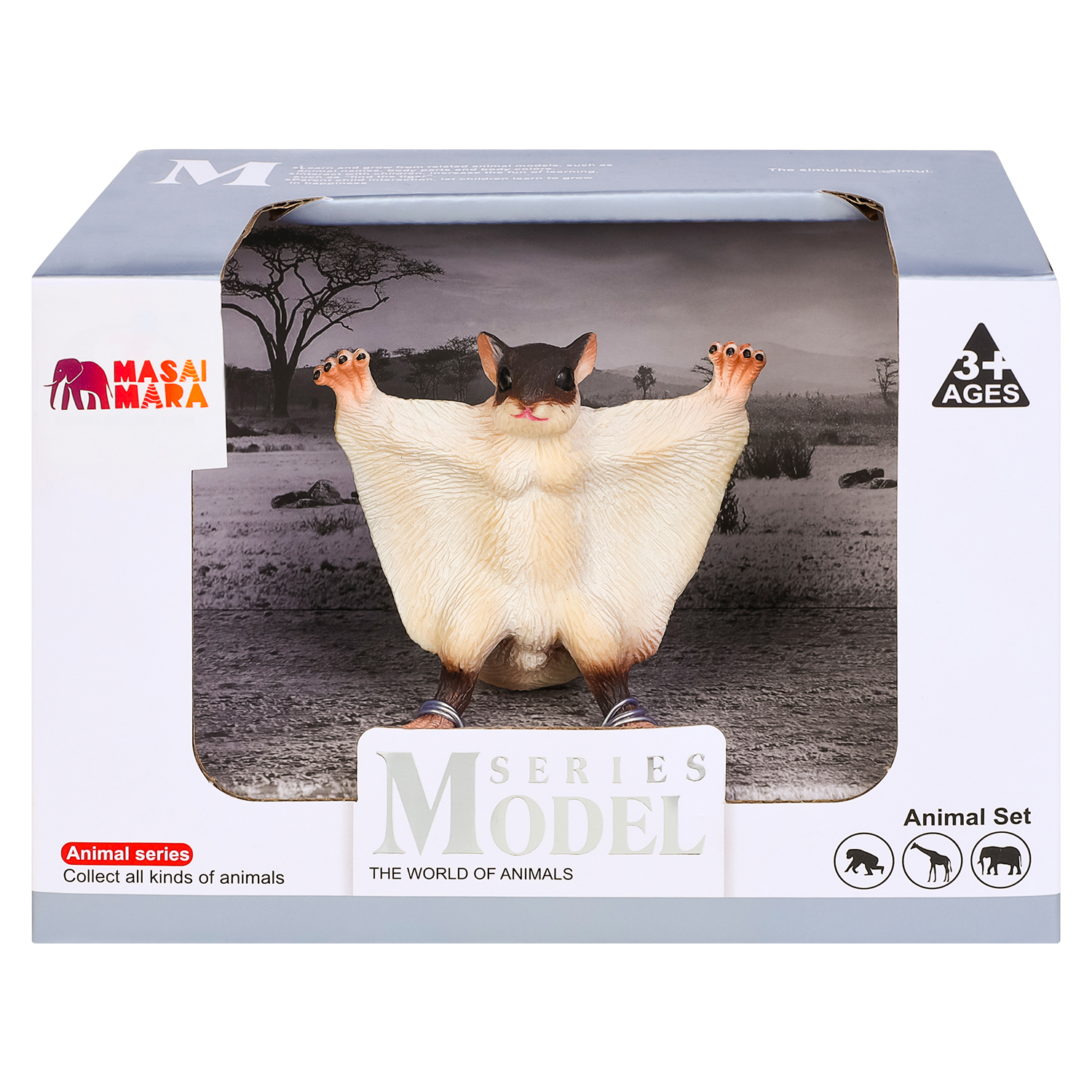 Игрушка фигурка Masai Mara Белка-летяга Мир диких животных MM211-149 купить  по цене 629 ₽ в интернет-магазине Детский мир