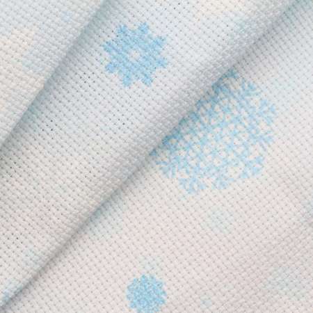 Канва Bestex для вышивания шитья и рукоделия дизайнерская 30*30 см Зима