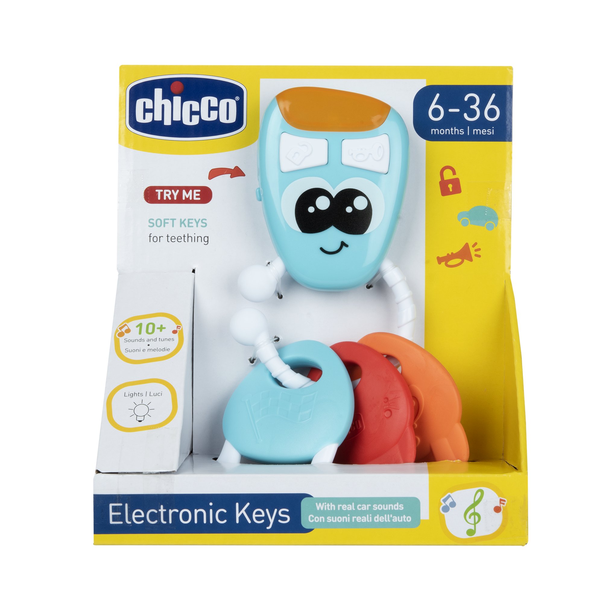 Игрушка Chicco Электронные ключи 00011163000000 - фото 3