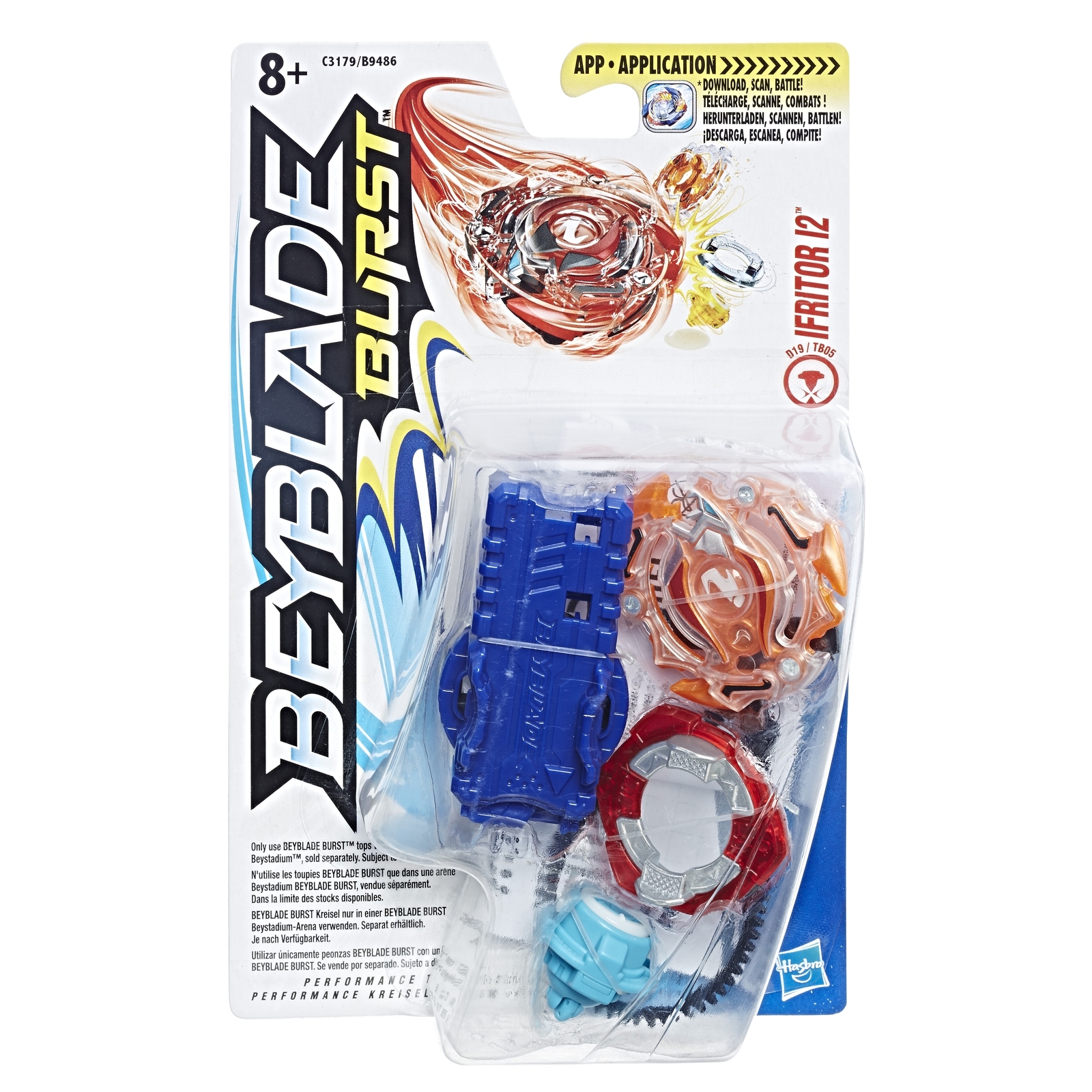 Волчок BeyBlade Ифритор I2 с пусковым устройством (C3179) - фото 3