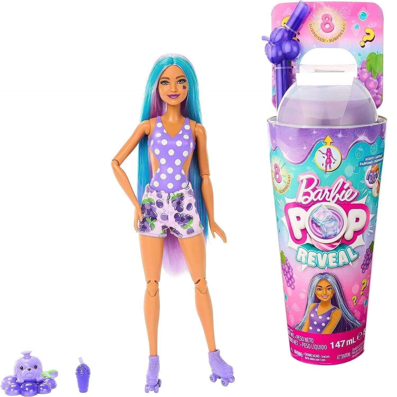 Кукла Barbie Pop Reveal Сочные фрукты HNW44 HNW44 - фото 1