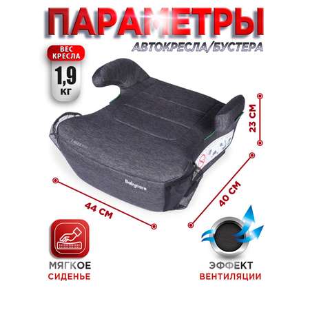 Автокресло BabyCare Ryker Isofix 3 (22-36 кг)