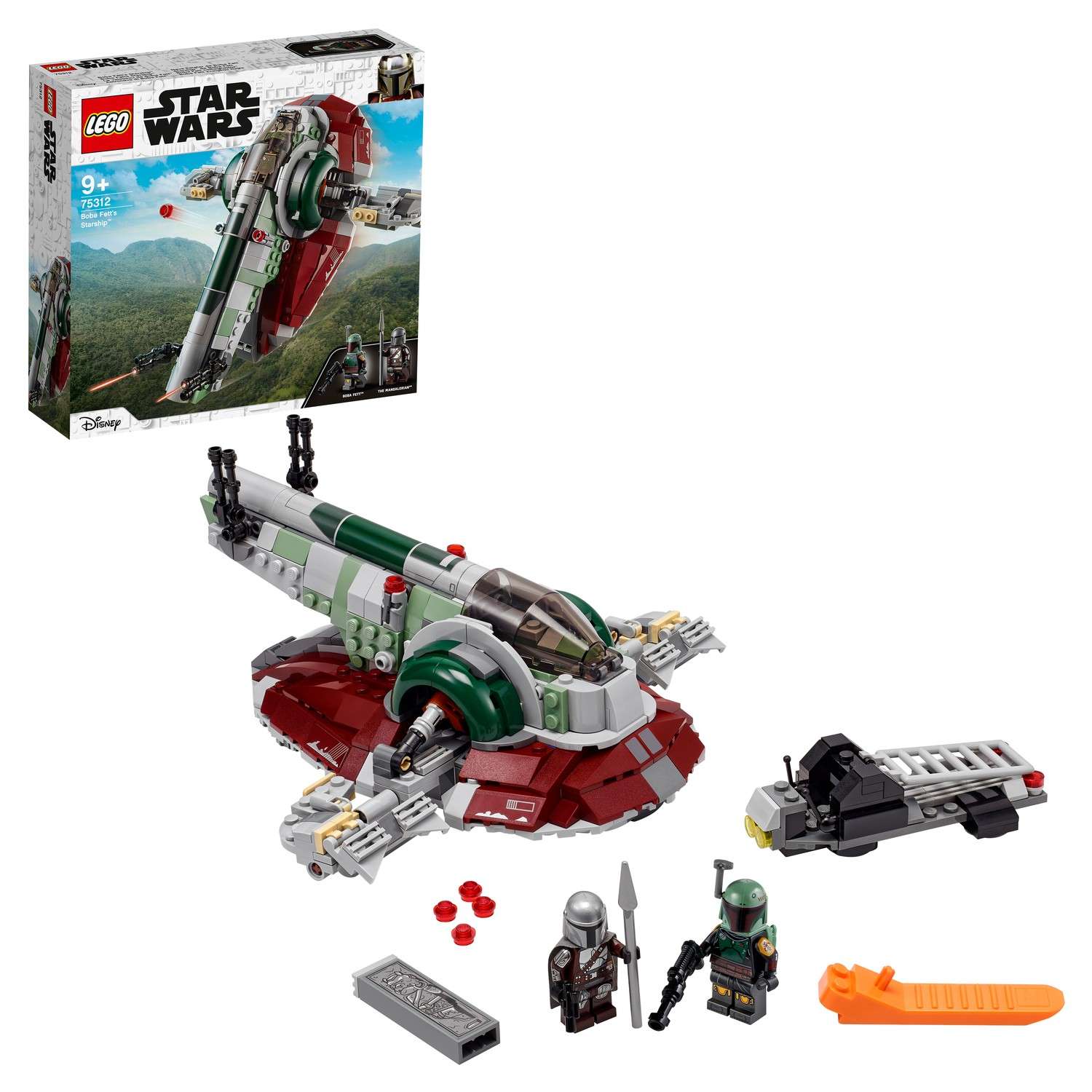 Конструктор LEGO Star Wars Звездолет Бобы Фетта 75312 - фото 1